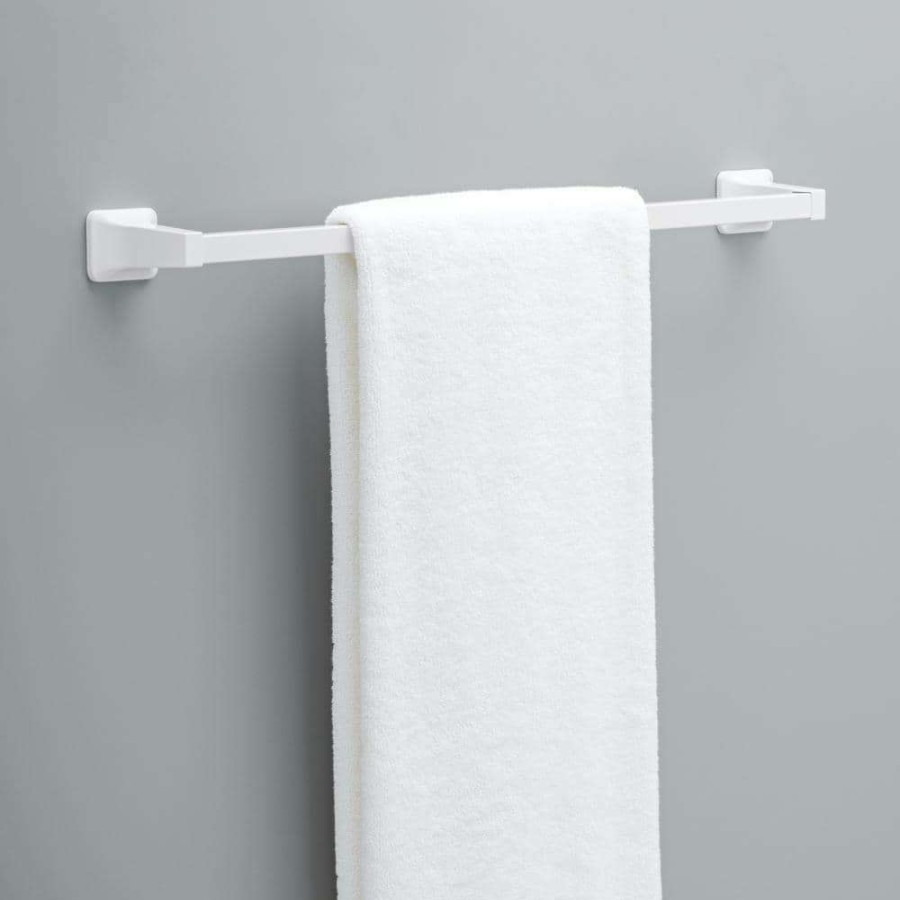 Bathroom Hardware * | Franklin Brass Futura 24 In. Towel Bar In White