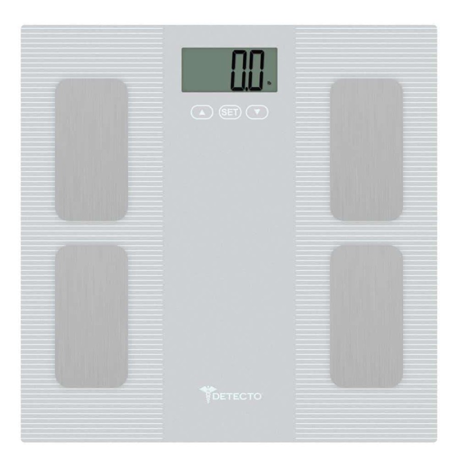 Bathroom Scales * | Detecto Digital Body Fat Bathroom Scale