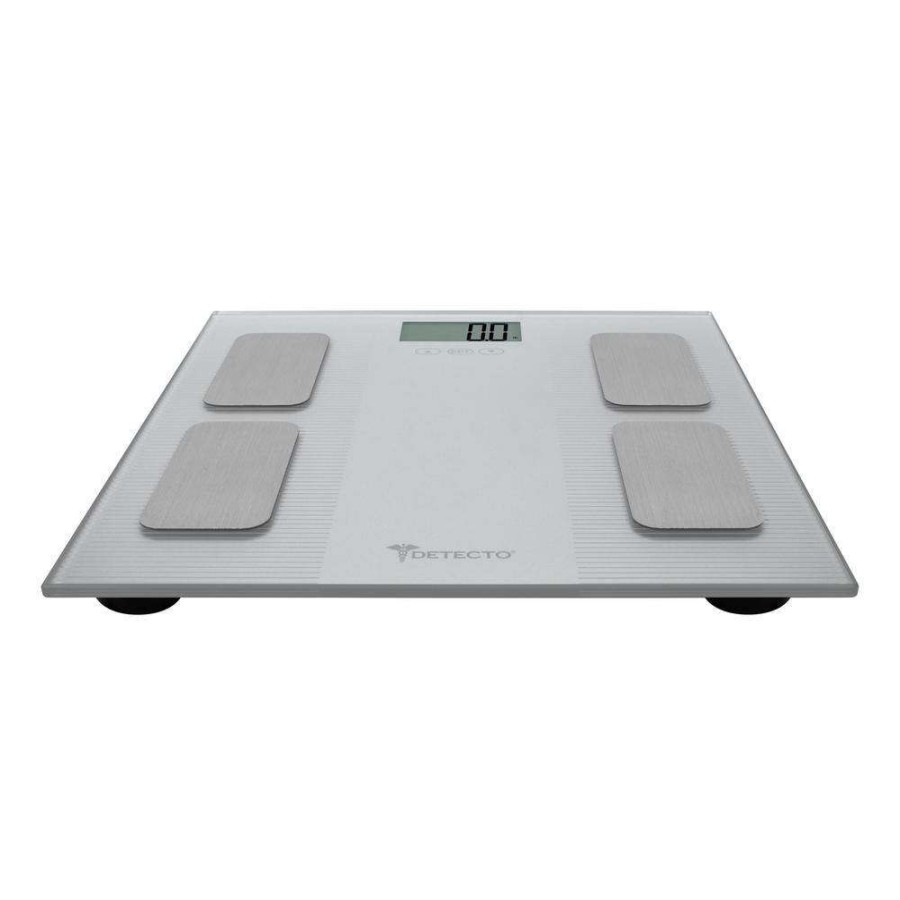 Bathroom Scales * | Detecto Digital Body Fat Bathroom Scale