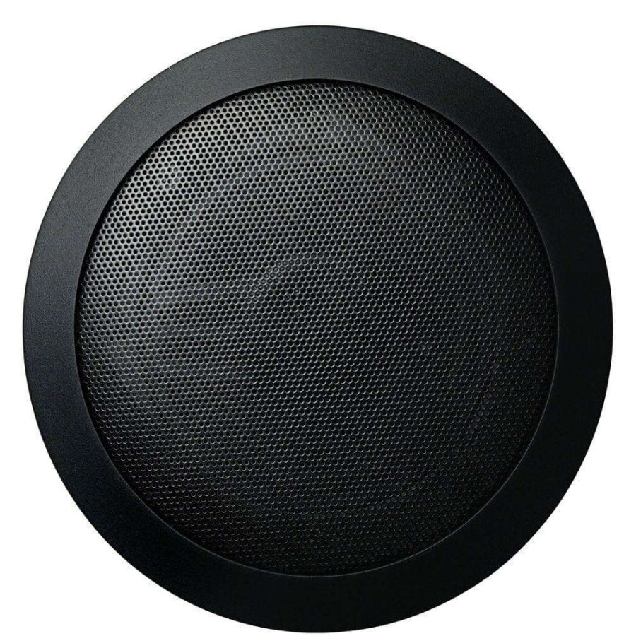 Bathtub Accessories * | Mr. Steam Music Therapy 60-Watt 2-Way Indoor/Outdoor Round Speaker System, Black (2-Pack)