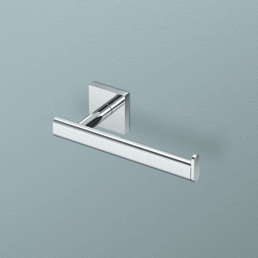 Bathroom Hardware * | Gatco Form Toilet Paper Holder In Chrome