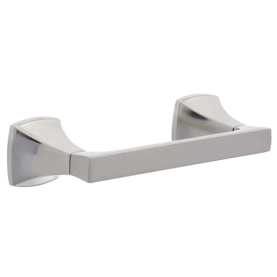 Bathroom Hardware * | Pfister Venturi Toilet Paper Holder In Spot Defense Brushed Nickel