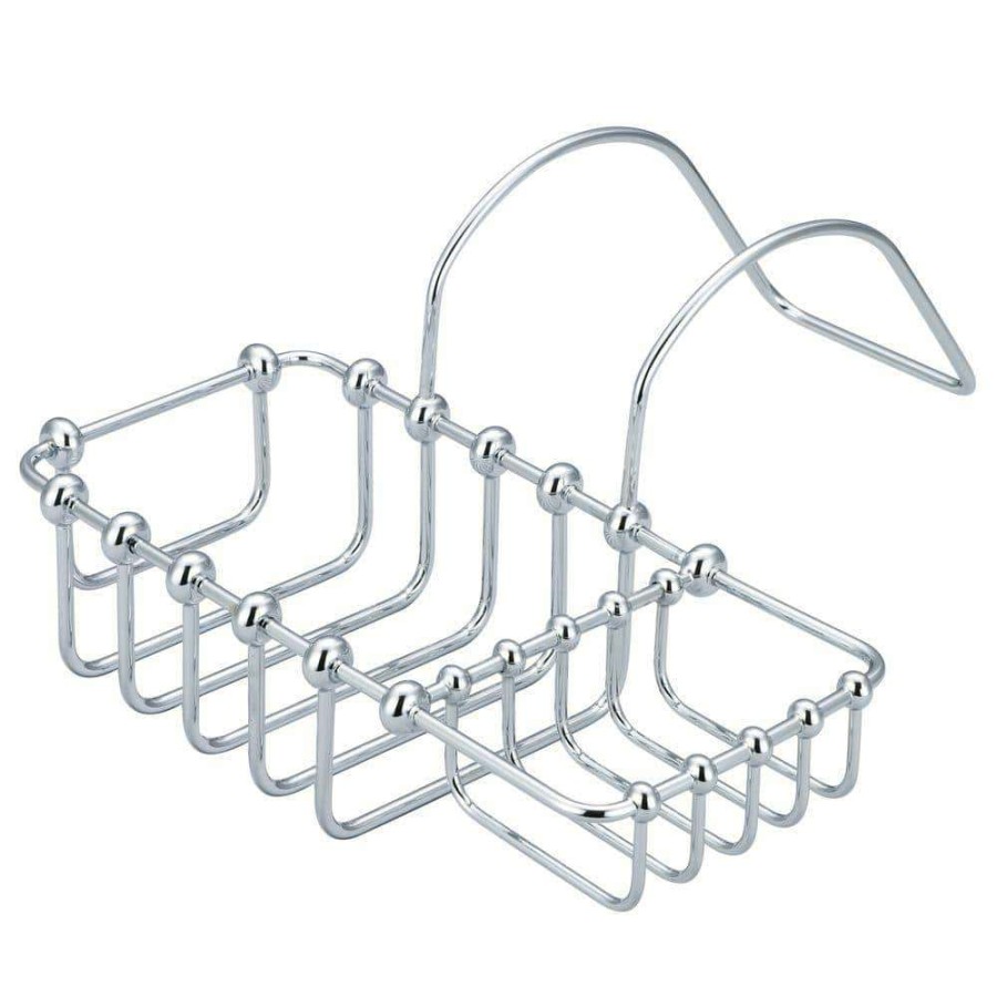 Bathroom Decor * | Water Creation Basket Style Soap Dish In Triple Plated Chrome