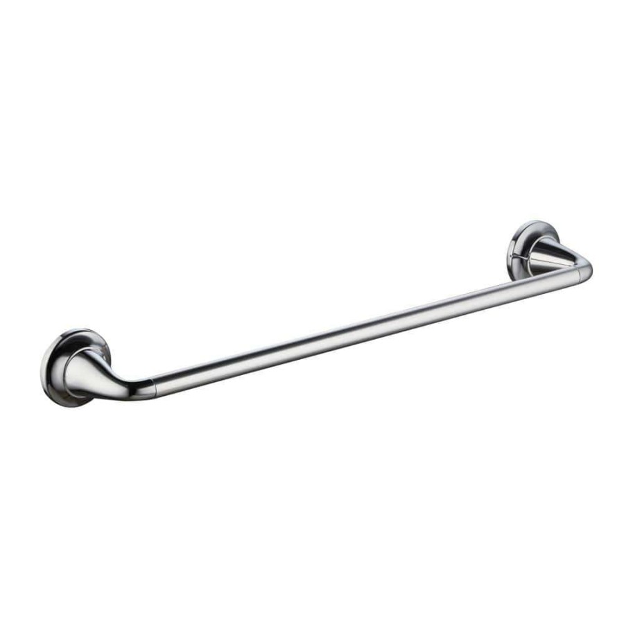 Bathroom Hardware * | Glacier Bay Constructor 18 In. Towel Bar In Chrome