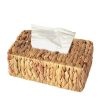 Bathroom Decor * | Vintiquewise Water Hyacinth Wicker Rectangular Tissue Box Cover