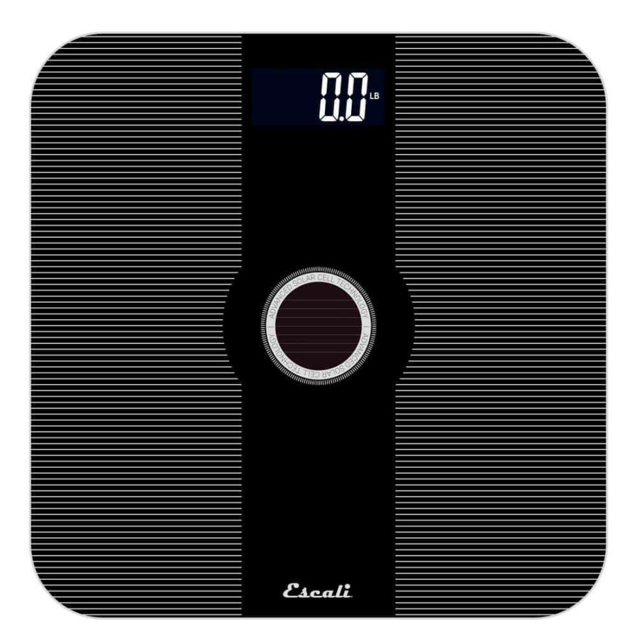 Bathroom Scales * | Escali Solar Usb Bathroom Scale