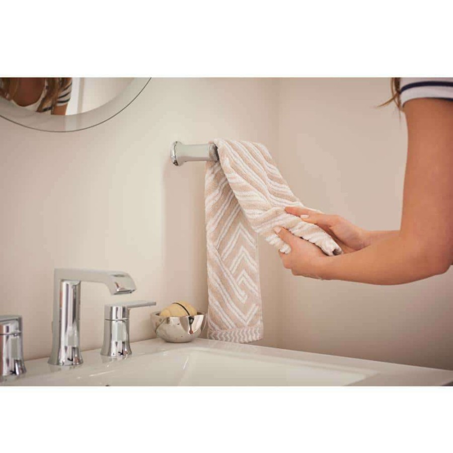 Bathroom Hardware * | Moen Genta Lx 6.88 In. Hand Towel Bar In Chrome