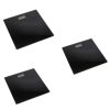 Bathroom Scales * | Unbranded Contemporary Sleek Lcd Bathroom Scale In Black