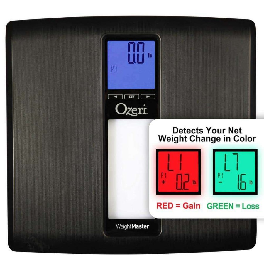 Bathroom Scales * | Ozeri Weightmaster Ii 440 Lbs. Digital Bath Scale With Bmi And Weight Change Detection