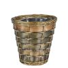 Bathroom Decor * | Household Essentials Small Haven Waste Basket Poplar And Willow