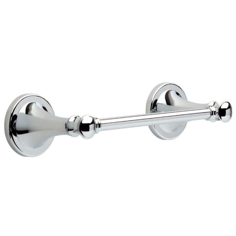 Bathroom Hardware * | Delta Silverton Pivoting Toilet Paper Holder In Chrome