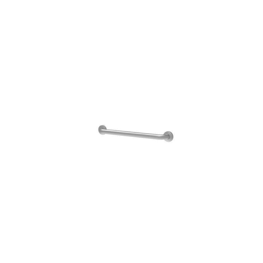 Bathtub Accessories * | Bradley 18 In. X 1-12/In. Concealed Screw Grab Bar In Satin Stainless