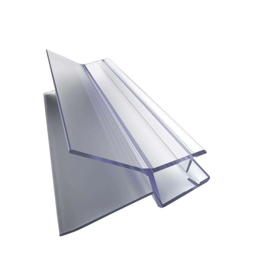 Bathtub Accessories * | Dreamline 42 In. L Clear Bottom Vinyl Sweep With A Deflector For 3/8 In. Glass Shower Door