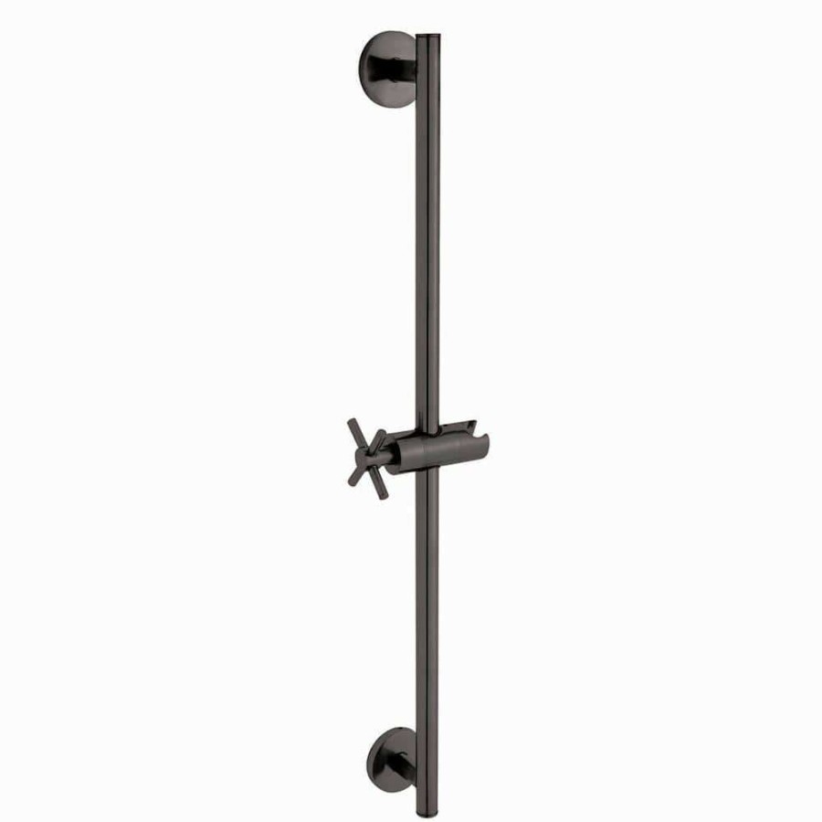 Bathtub Accessories * | Speakman Neo 25.75 In. Diverter Slide Bar In Matte Black