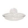 Bathroom Decor * | Interdesign Powerlock Suction Soap Dish In Clear