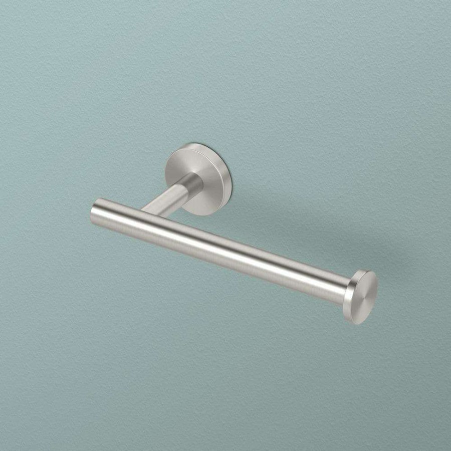 Bathroom Hardware * | Gatco Level Toilet Paper Holder In Brushed Nickel