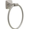 Bathroom Hardware * | Delta Portwood Towel Ring In Spotshield Brushed Nickel