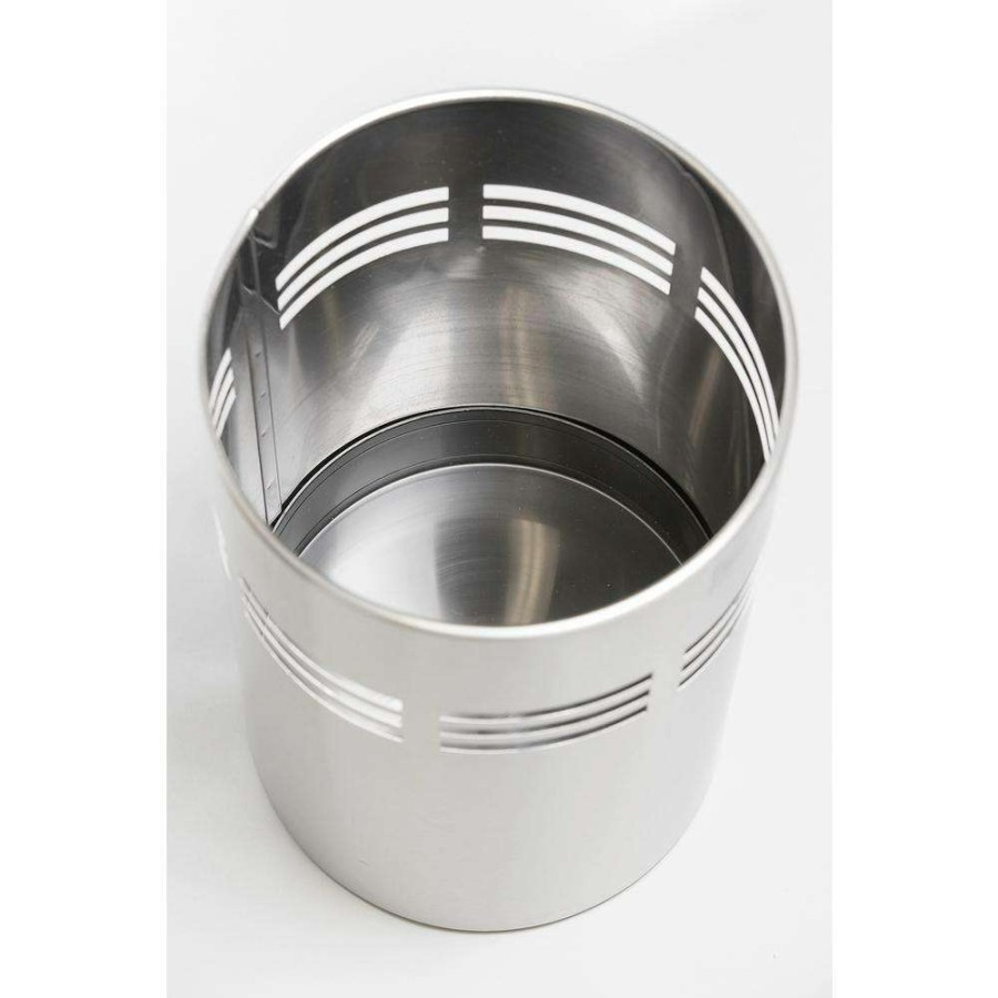 Bathroom Decor * | Blomus Slice 4.8 Gal. Stainless Steel Waste Basket